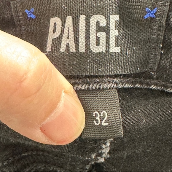 Paige Hoxton Ankle jean in black willow, size 32, skinny, spring - Picture 12 of 13